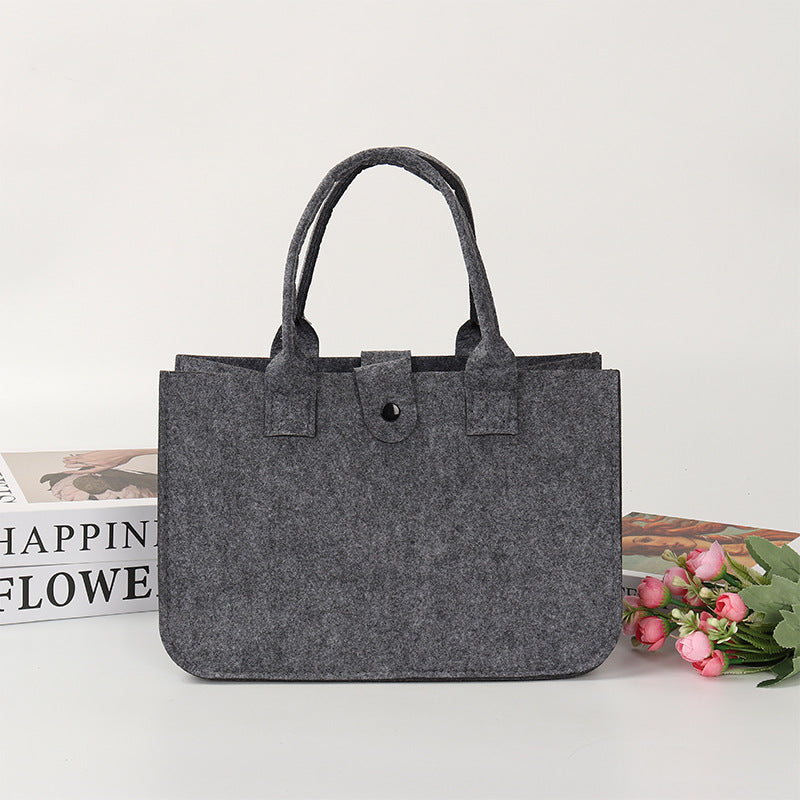 Felt Compartment Bag.