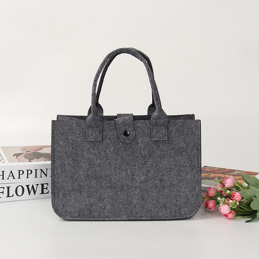 Felt Compartment Bag.