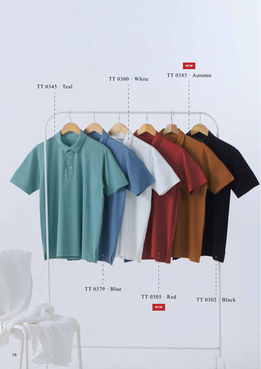 Premium Polo Shirt 210gsm - TT03 - Oren Sport corporate uniform blank Malaysia