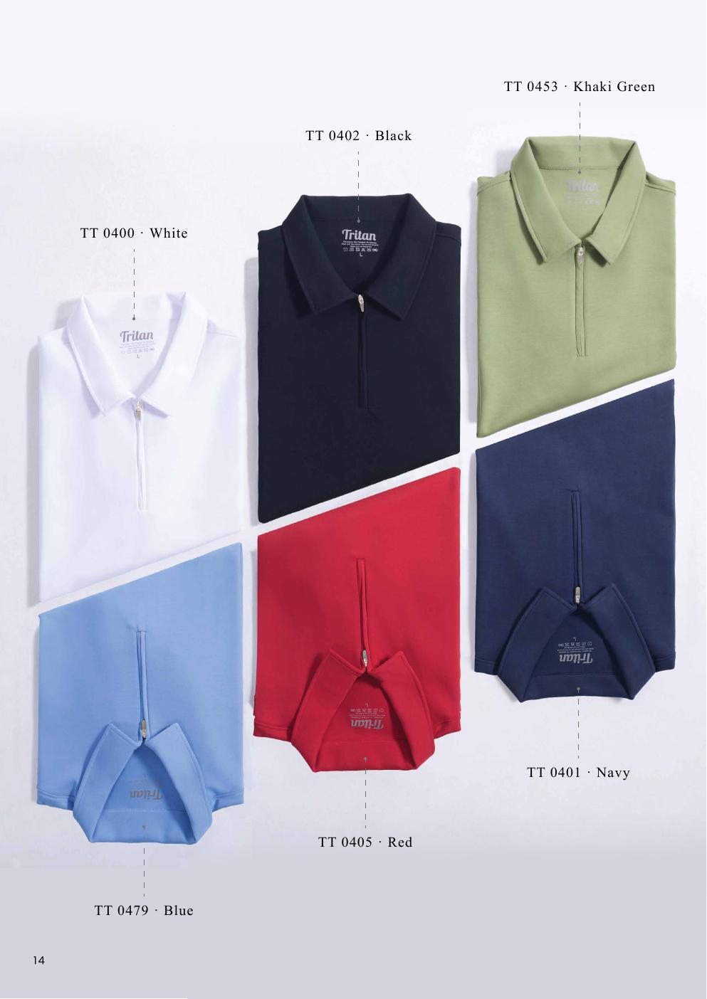 Premium Half-Zip Polo Shirt 220gsm - TT04 - Oren Sport corporate uniform blank Malaysia