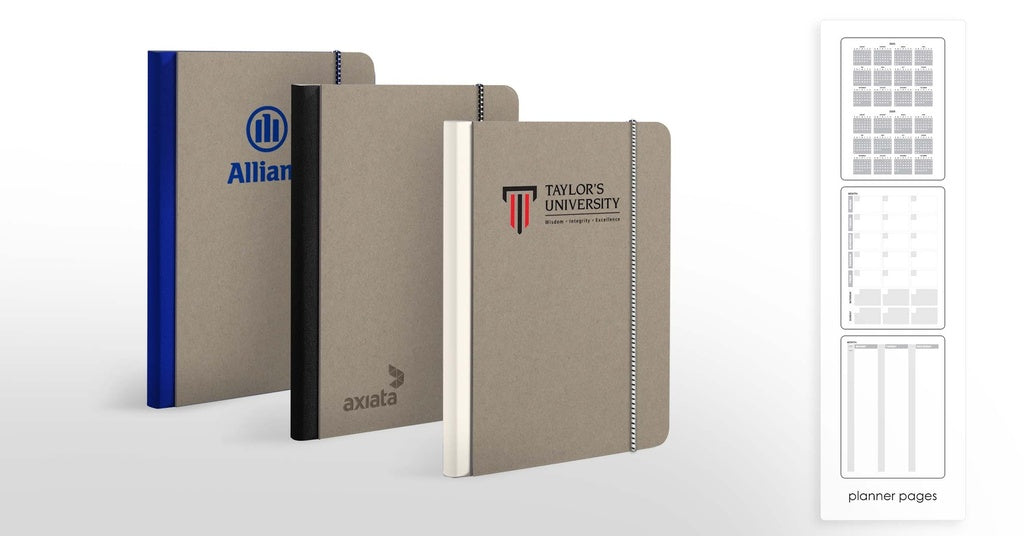 #8008 Hardcover Notebook Planner - Gaia Gifts Co