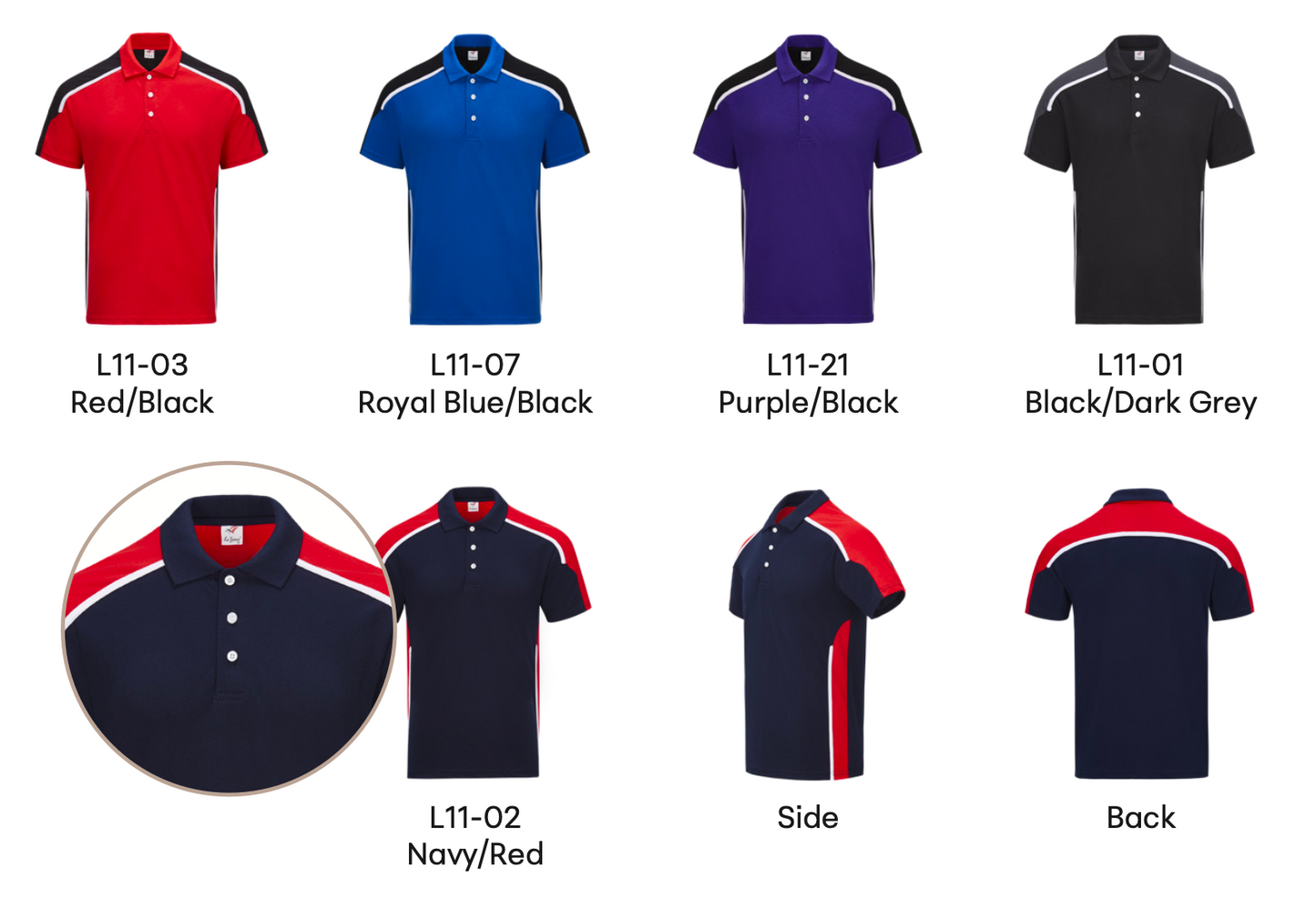 Honeycomb Polo Shirt (210gsm) - L1100