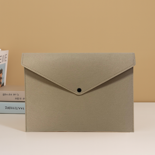 Felt Document Sleeve / Tablet Pouch.
