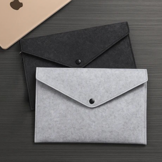 Felt Document Sleeve / Tablet Pouch.