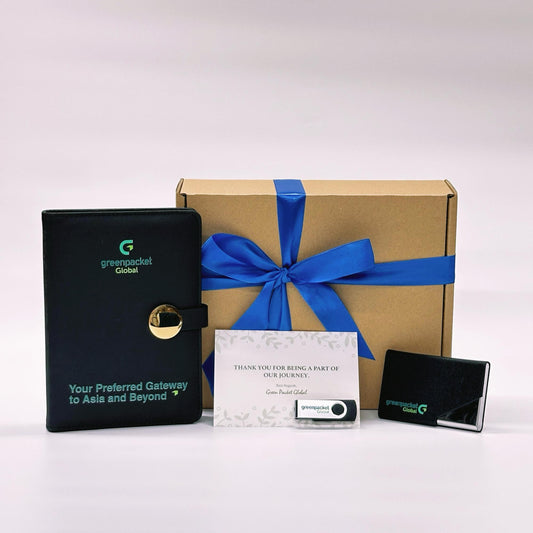 Customised Corporate Gift Set - Greenpacket Global - Gaia Gifts Co