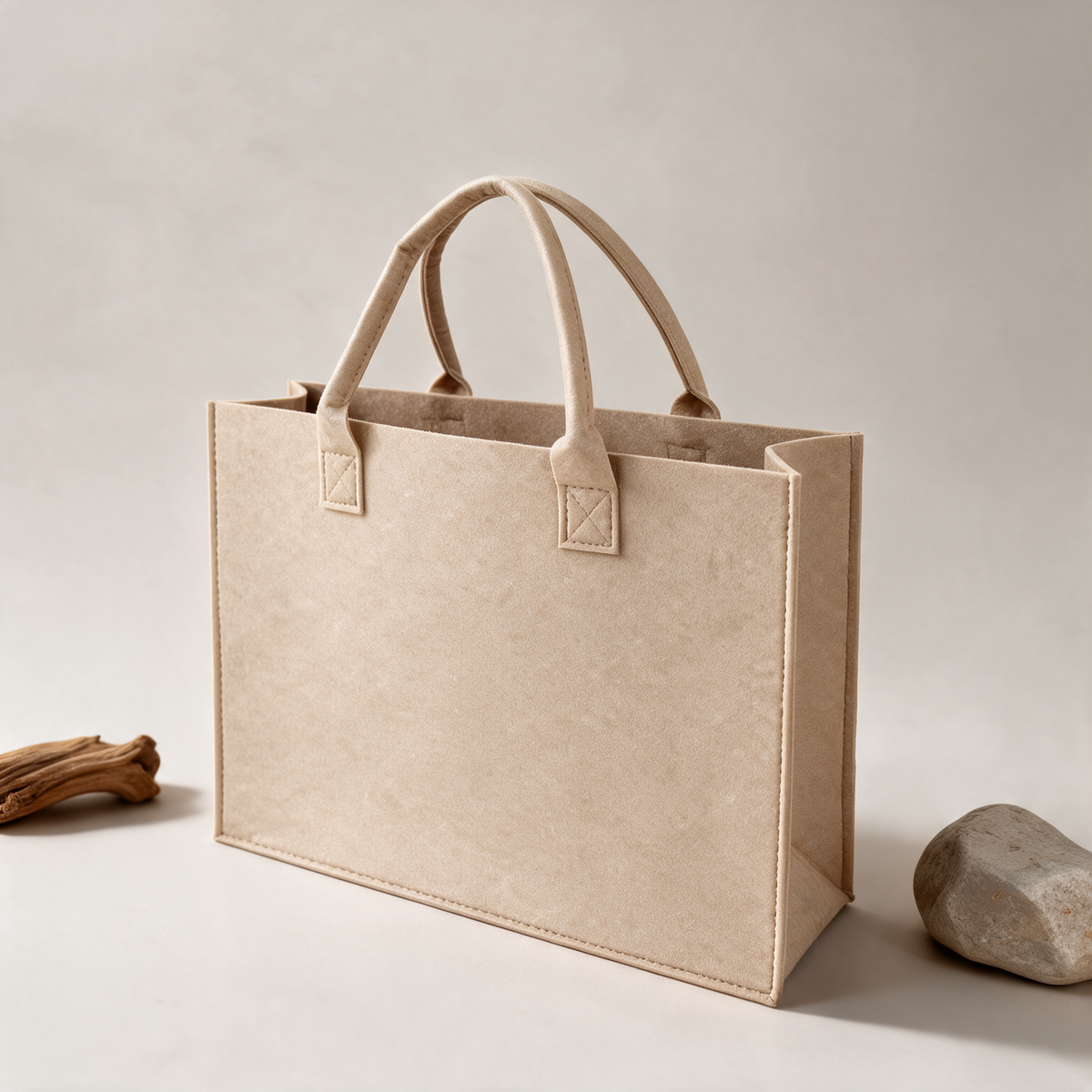 #G6 Felt Bag with Handle