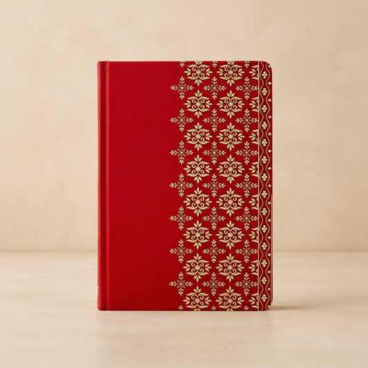 #M658 Batik PU Leather Notebook - Gaia Gifts Co