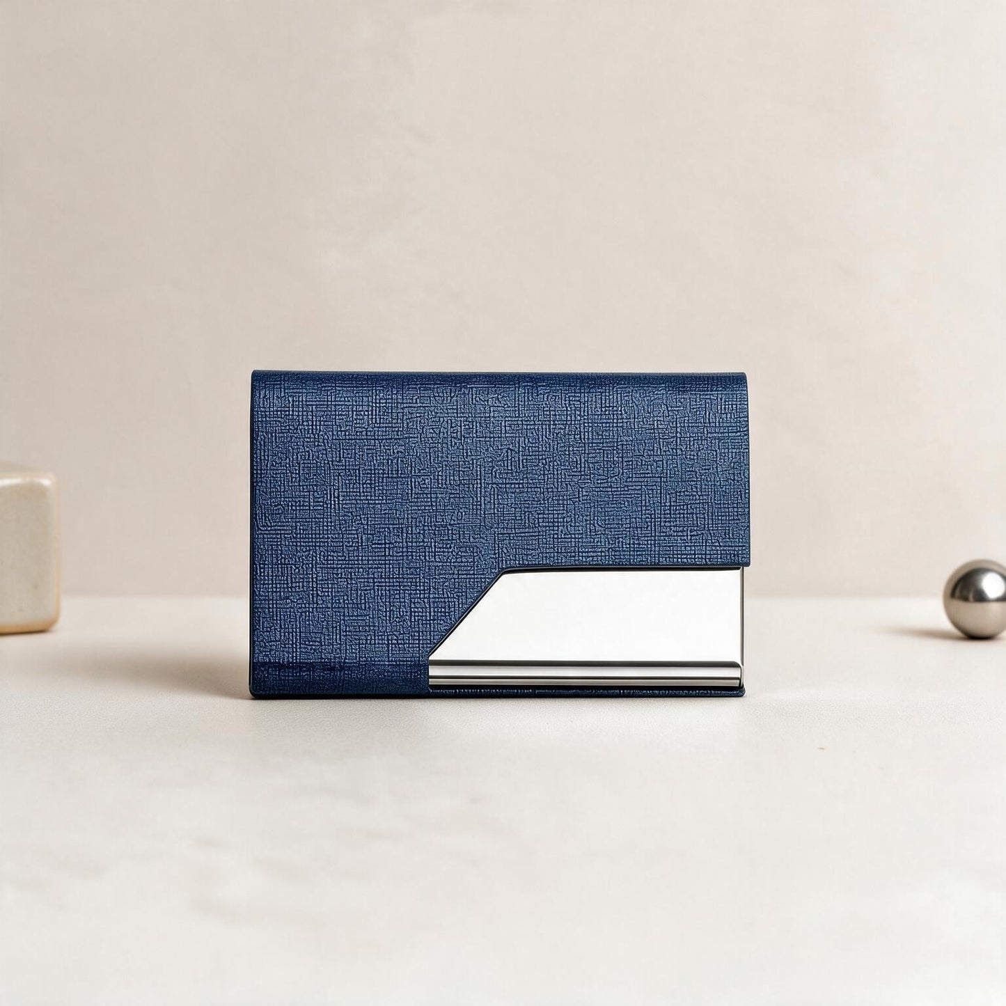 #G6 Stainless Steel Business Cardholder
