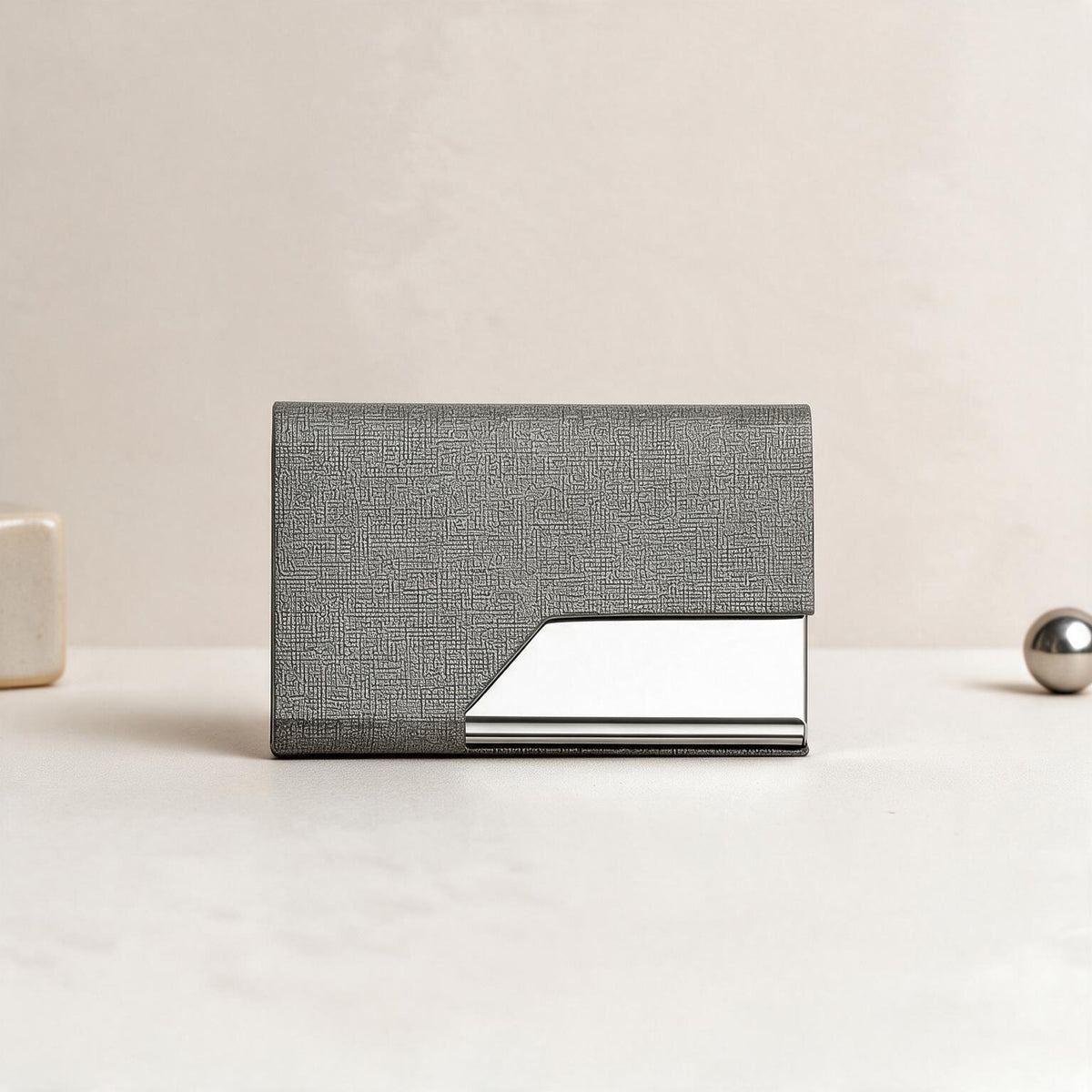 #G6 Stainless Steel Business Cardholder