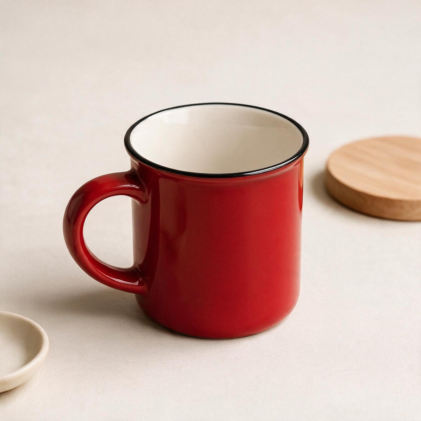 #M8 Enamel-inspired Ceramic Mug
