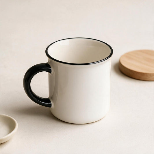 #M8 Enamel-inspired Ceramic Mug