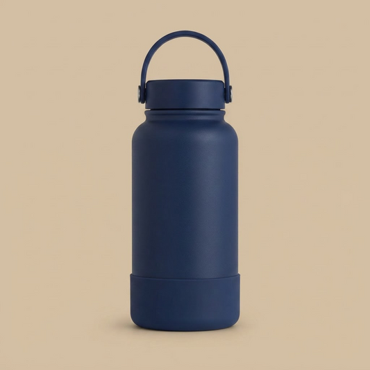 #M25 Stainless Steel Bottle with Handle. - Gaia Gifts Co