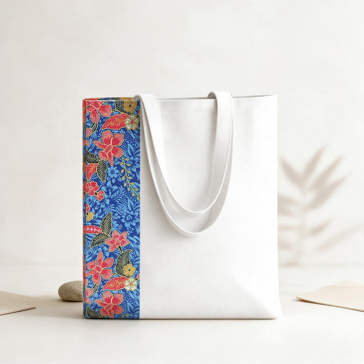 #G6 Batik Canvas Tote Bag