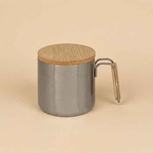 #M21 Stainless Steel Camping Mug - Gaia Gifts Co