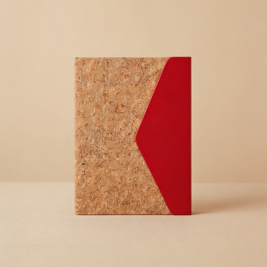 #M378 Eco Cork Cover Notebook - Gaia Gifts Co