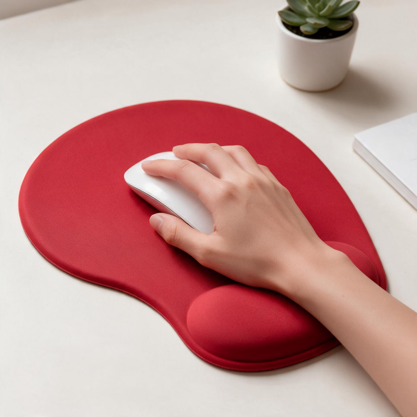 #G7 Mouse Pad with Cushioned Wrist Rest