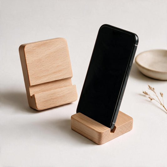 #GM45 Wooden Phone Stand