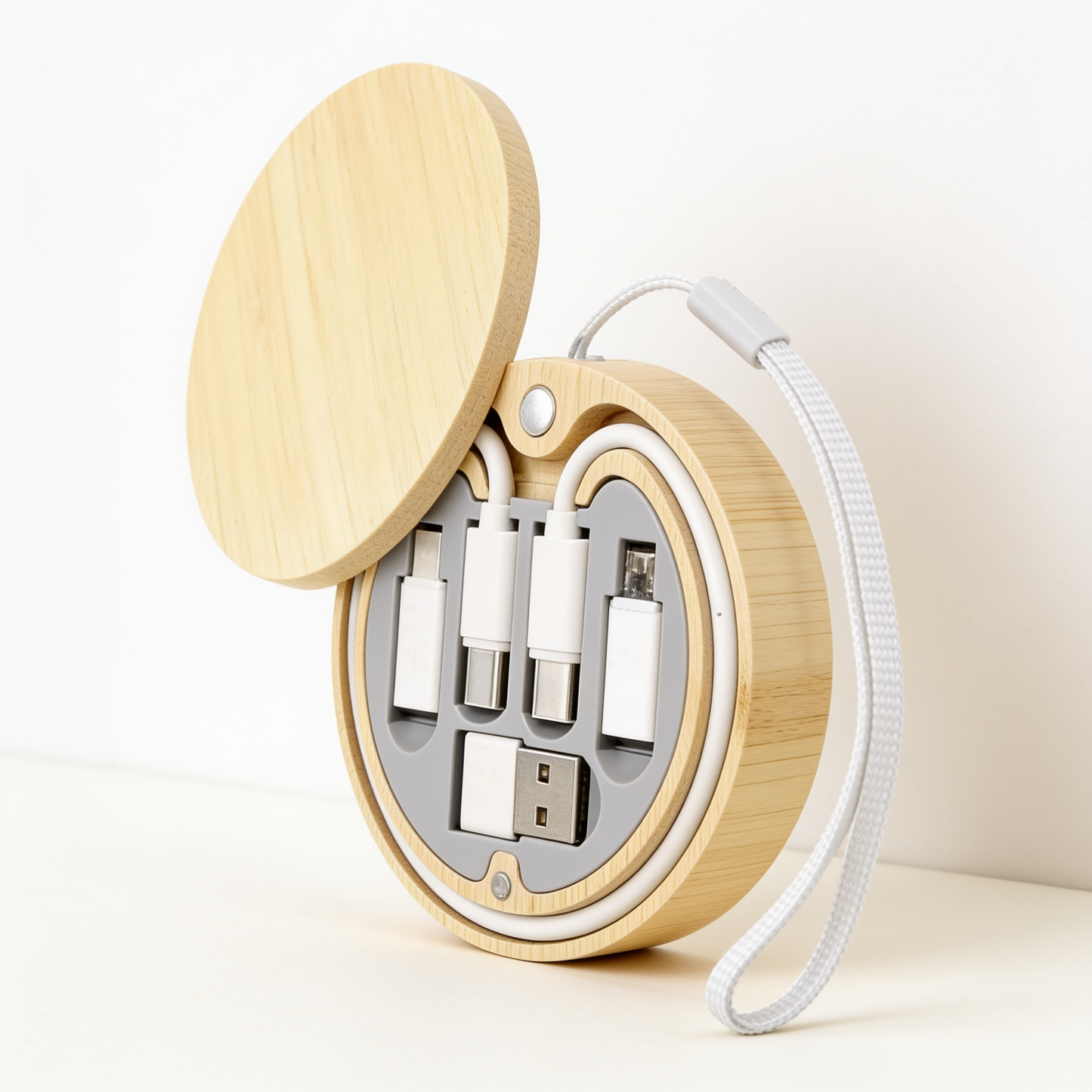 #M9 Bamboo Multi Charging Cable Set