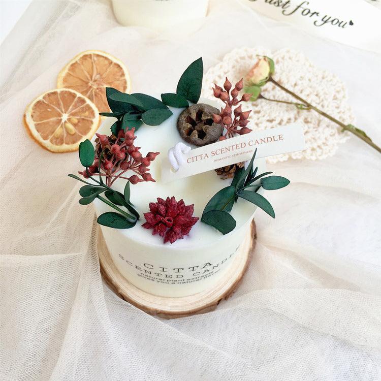 Floral Scented Candle - Gaia Gifts Co