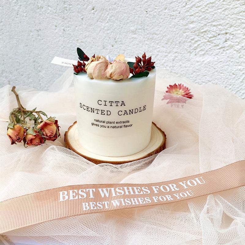 Floral Candle Set - Gaia Gifts Co