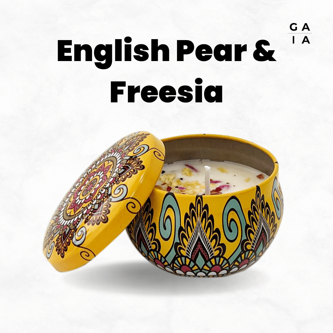 Premium Batik Candles - 75g - Gaia Gifts Co