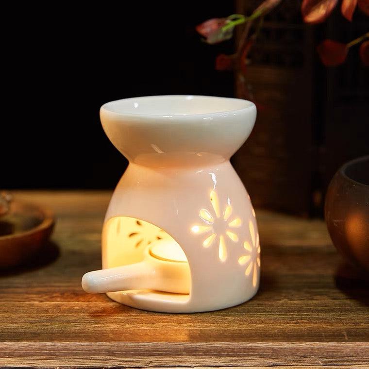 Ceramic Aroma Burner - Gaia Gifts Co