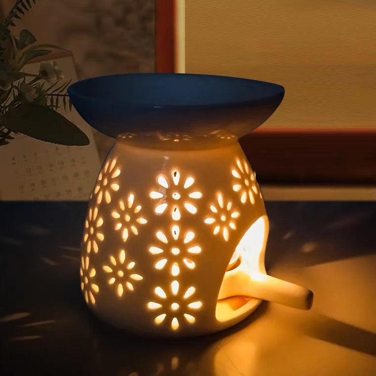 Ceramic Aroma Burner - Gaia Gifts Co