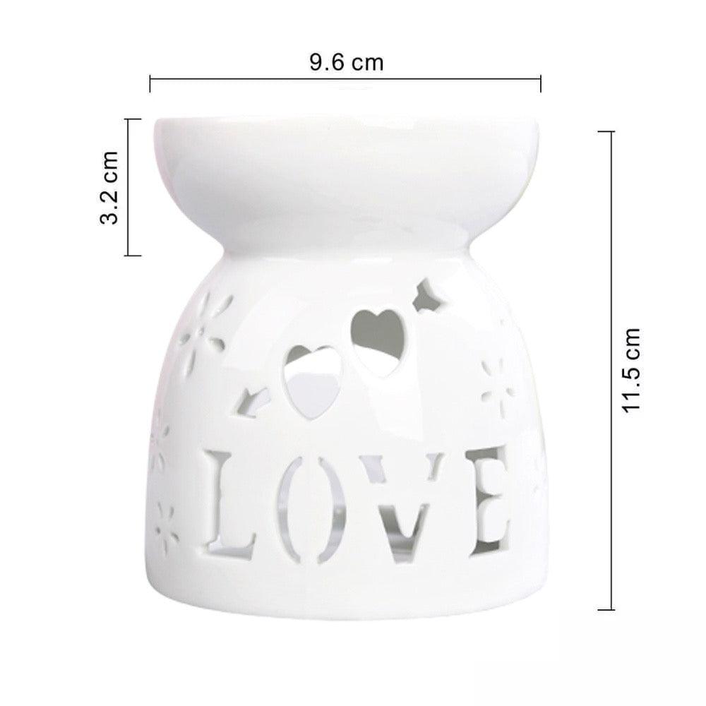 Ceramic Aroma Burner - Gaia Gifts Co