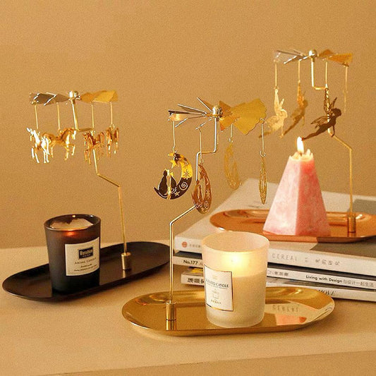 carousel candle gift decoration 