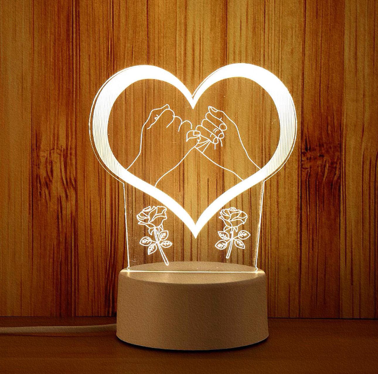 Midnight Radiance Night Light Stand - Gaia Gifts Co