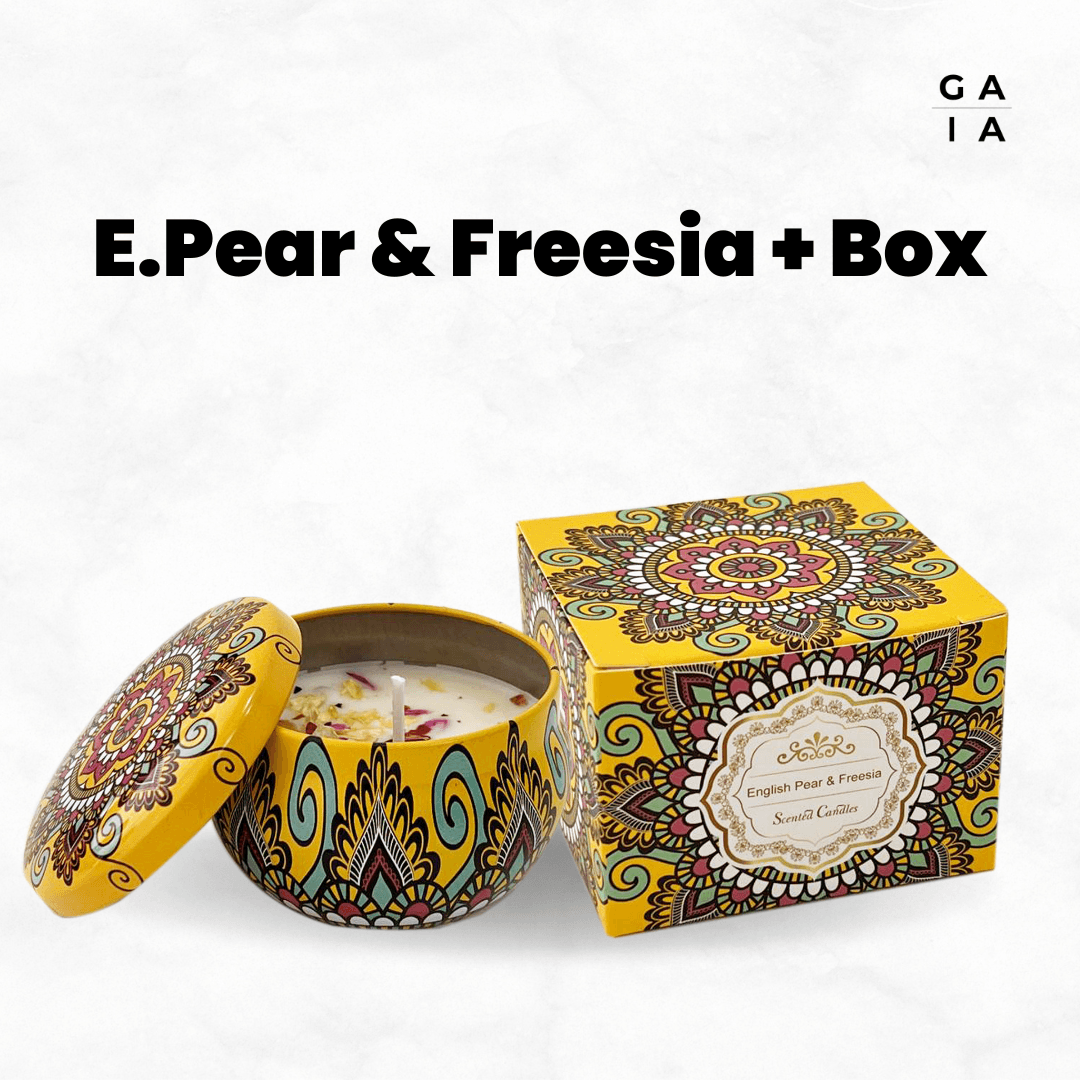 Premium Batik Candles - 75g - Gaia Gifts Co